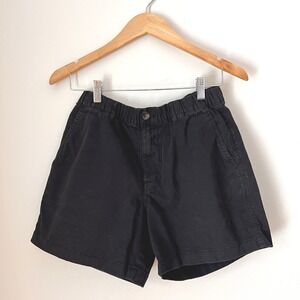 Bearbottom Clothing Mens Black Shorts Size Medium 5.5 Inch Inseam Cotton Spandex